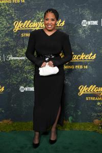 CHRISTINA ANTHONY at the "Yellowjackets" Season 3 Global Premiere held at DGA Theater on February 13, 2025 in Los Angeles, California.