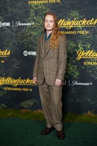 Liv Hewson at the "Yellowjackets" Season 3 Global Premiere held at DGA Theater on February 13, 2025 in Los Angeles, California.