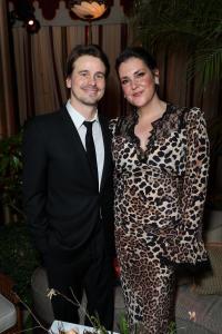 Jason Ritter, Melanie Lynskey at the "Yellowjackets" Season 3 Global Premiere held at DGA Theater on February 13, 2025 in Los Angeles, California.