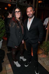 Nina Diaz, Trevor Rose at the "Yellowjackets" Season 3 Global Premiere held at DGA Theater on February 13, 2025 in Los Angeles, California.