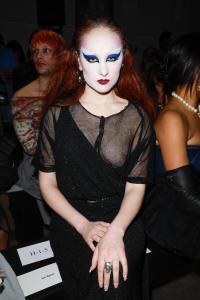 Chappell Roan at the Vivienne Westwood Fall RTW 2025 fashion show as part of Paris Fashion Week held at Pavillon Cambon on March 8, 2025 in Paris, France.