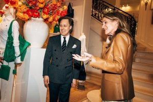 David Lauren and Aerin Lauder