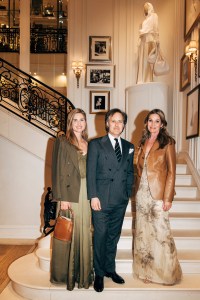 Lauren Bush Lauren, David Lauren, and Aerin Lauder