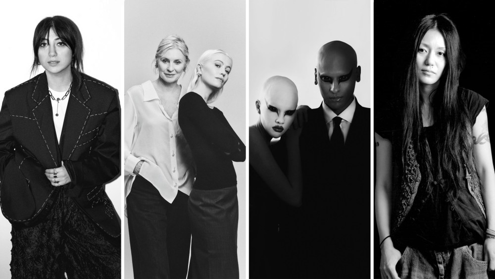 Armine Ohanian, Bernadette and Charlotte de Geyter, Hannah Rose Dalton and Steven Raj Bhaskaran of Matières Fécales, and Limi Yamamoto