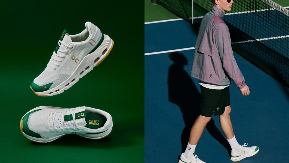 On's Cloudnova Form 2 "Abundant Green" sneaker available only at Revolve and Fwrd.