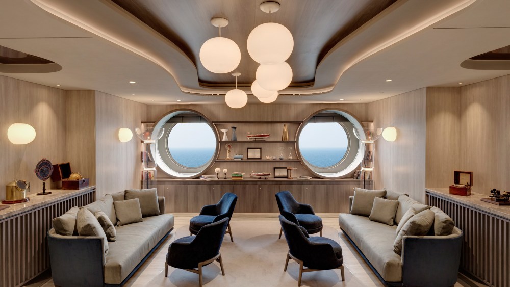 Molteni&C furnishings for Explora Journeys