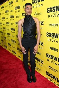 Owen Thiele at the "Idiotka" Premiere during the SXSW Conference & Festivals held at the ZACH Theatre on March 12, 2025 in Austin, Texas.