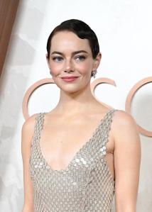 Emma Stone at the 97th Oscars held at the Dolby Theatre on March 2, 2025 in Hollywood, California.