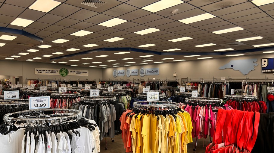 Resale and repair helps decrease the number of garments bought new.