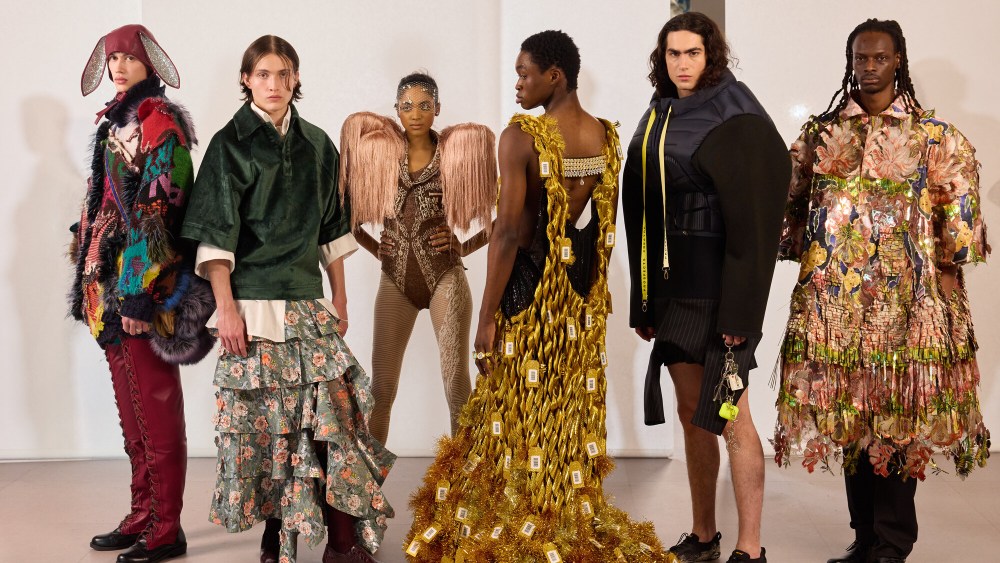 Looks from the Institut Français de la Mode's 2025 MA Fashion show.