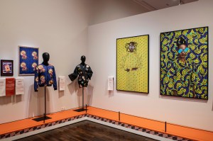 Inside the "Wax" exhibition