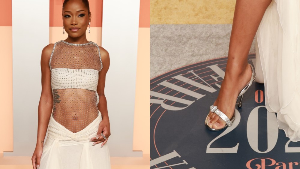 Keke Palmer attends the 2025 Vanity Fair Oscar Party Hosted By Radhika Jones at Wallis Annenberg Center for the Performing Arts on March 02, 2025 in Beverly Hills, California.