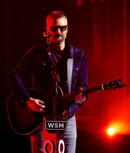 NASHVILLE, TENNESSEE - MARCH 19: Eric Church performs onstage during Opry 100: A Live Celebration at Grand Ole Opry at the Ryman Auditorium on March 19, 2025 in Nashville, Tennessee.  (Photo by Jason Kempin/Getty Images for the Grand Ole Opry)