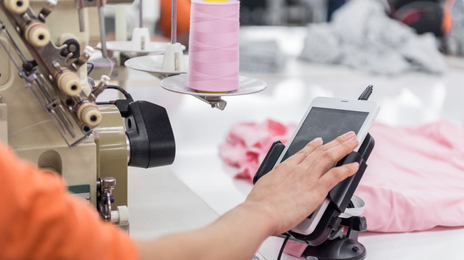 Germanedge's solutions include shop floor control.