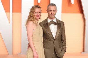 Emma Wall and Jeremy Strong