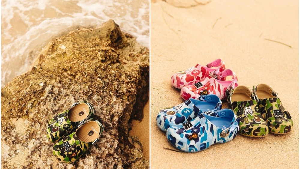 Bape x Crocs Classic Clog collaboration