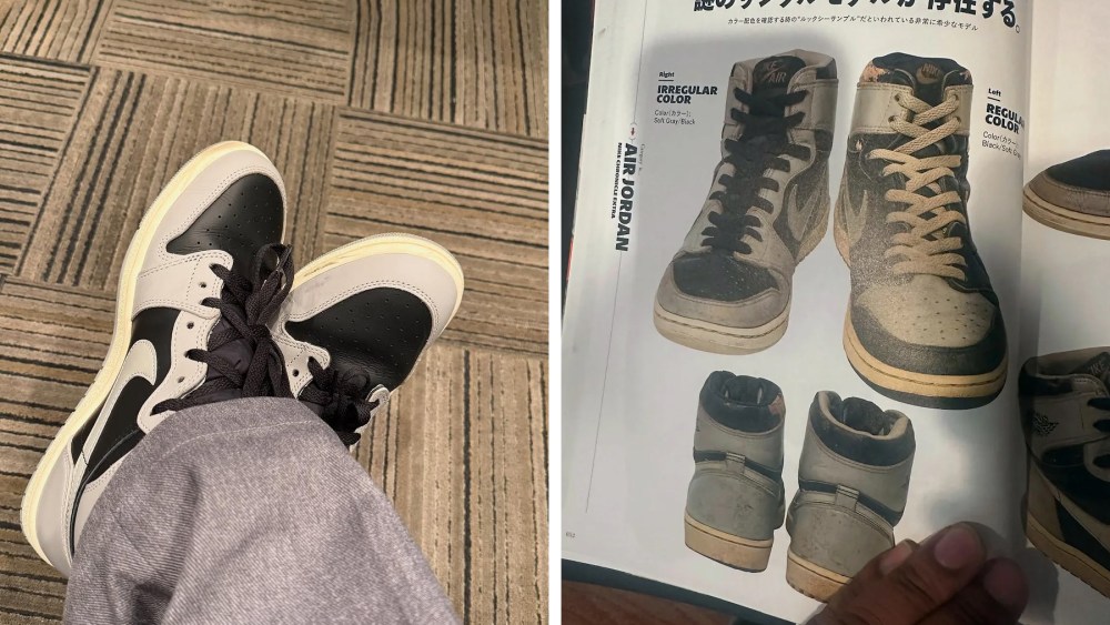 Air Jordan 1 Irregular Shadow