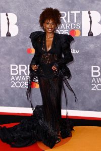 LONDON, ENGLAND - MARCH 01: (EDITORIAL USE ONLY) Zeze Mills attends The BRIT Awards 2025 at the InterContinental London - The O2 on March 01, 2025 in London, England. (Photo by Gareth Cattermole/Getty Images)