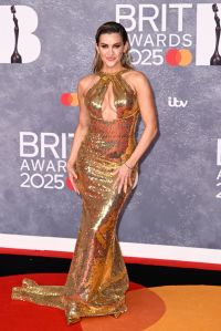 LONDON, ENGLAND - MARCH 01: (EDITORIAL USE ONLY) Ashley Roberts attends The BRIT Awards 2025 at the InterContinental London - The O2 on March 01, 2025 in London, England. (Photo by Gareth Cattermole/Getty Images)