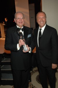 Burt Tansky and Michael Kors attend Fashion Group International's 23rd annual Night of Stars at Cipriani 42nd Street in 2006.