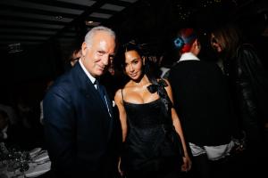 Charles Finch and Kim Kardashian