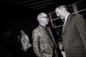 Michael Keaton and Judd Apatow