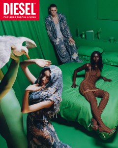 Diesel's new campaign, "The Houseguests," is the latest collaboration between Glenn Martens and art director Christopher Simmonds.