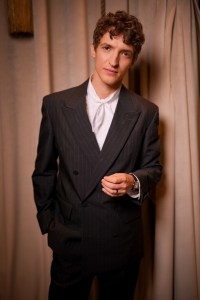 Aliocha Schneider at Le Grand Dîner du Louvre held at Musée du Louvre on March 04, 2025 in Paris, France.