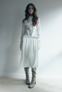 Backstage at Duran Lantink Fall 2025 Ready-to-Wear Collection at Paris Fashion Week