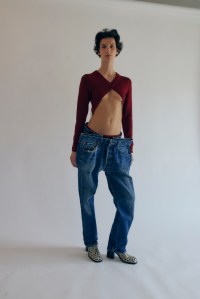 Backstage at Duran Lantink Fall 2025 Ready-to-Wear Collection at Paris Fashion Week