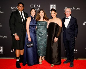 Bernard James, Regan Reinhold, Yael Reinhold, Mildred Marcano and Steven Holtzman