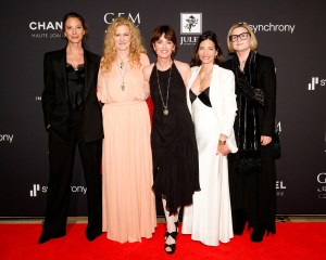 Christy Turlington Burns, Beth Hutchens, Robin Tunney, Maria Duenas Jacobs and Ruth Sommers