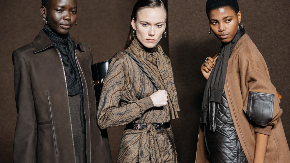 Backstage at Hermès Fall 2025 Ready-to-Wear Collection at Paris Fashion Week