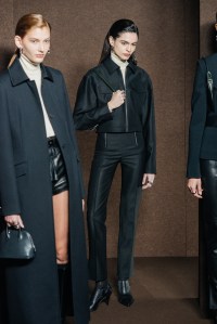 Backstage at Hermès Fall 2025 Ready-to-Wear Collection at Paris Fashion Week