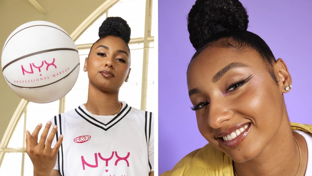 USC Basketball Star JuJu Watkins, nyx professional makeup campaign