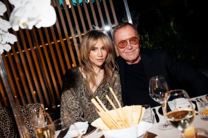 Suki Waterhouse and Michael Kors