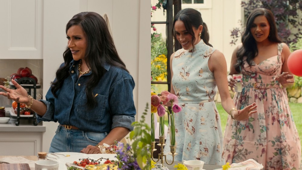Mindy Kaling appears alongside Meghan Markle in the Netflix show 'With Love, Meghan.'