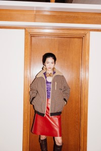 Backstage at Miu Miu Fall 2025 Ready-to-Wear Collection at Paris fashion Week