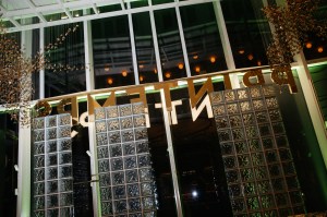 The scene at the Printemps New York grand opening cocktail party.