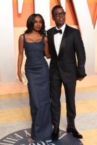 Zahra Rock, Chris Rock at the 2025 Vanity Fair Oscar Party Hosted By Radhika Jones held at Wallis Annenberg Center for the Performing Arts on March 02, 2025 in Beverly Hills, California.