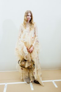 Backstage at Zimmermann Fall 2025 Ready-to-Wear Collection at Paris Fashion Week