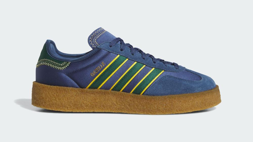 The "Blue Silk Gazelle," part of Adidas' latest collaboration with Canadian-born, Hong Kong-based fashion entrepreneur Edison Chen.