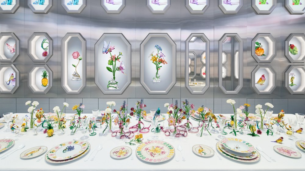Swarovski x Rosenthal Idyllia collection