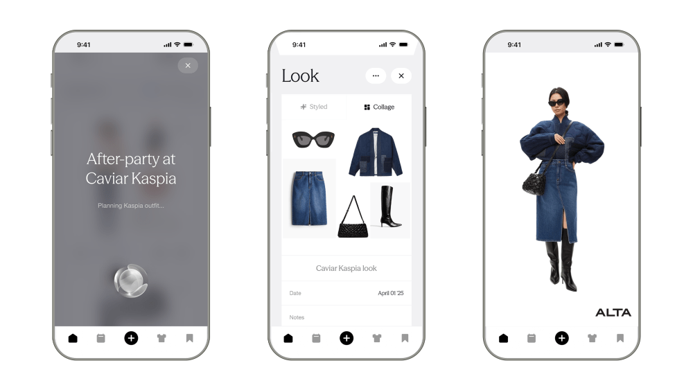 Alta generating outfit for Caviar Kaspia