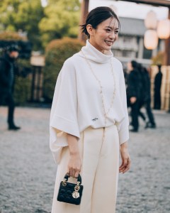 Street style at the Dior Pre-Fall 2025 Collection Show