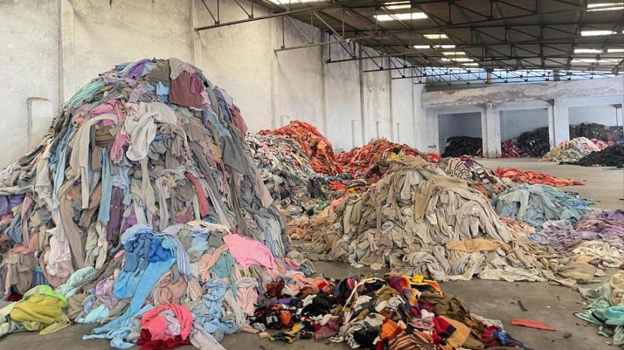 Fashion for Good's initiatives are addressing textile waste and textile fragments.
