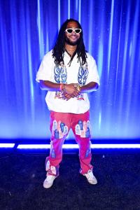 Austin Millz at the NYLON House on April 11, 2025 in Palm Springs, California.