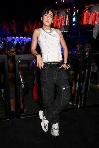 Kevin Woo at the NYLON House on April 11, 2025 in Palm Springs, California.