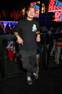 Tayme Thapthimthong at the NYLON House on April 11, 2025 in Palm Springs, California.