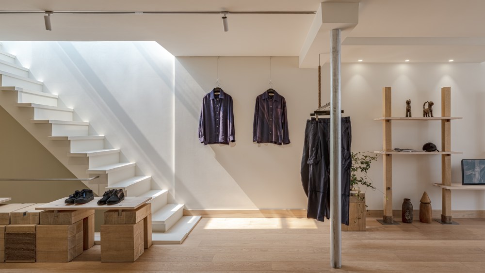 Inside Jiyongkim's first flagship in Seoul.
